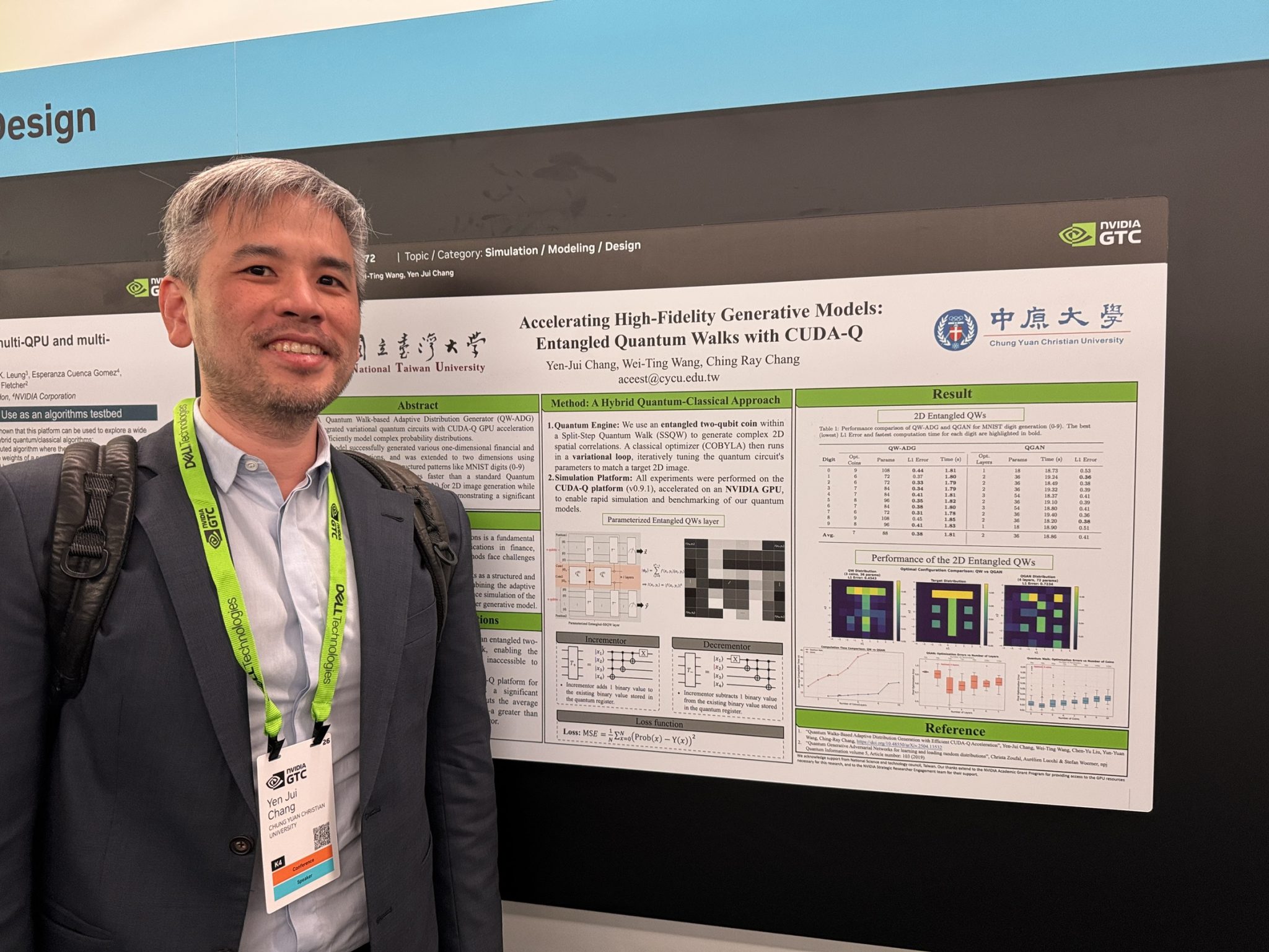量子計算重大突破!中原大學張晏瑞研究登NVIDIA GTC 2026 效能提升逾10倍 - 中原大學Chung Yuan Christian ...