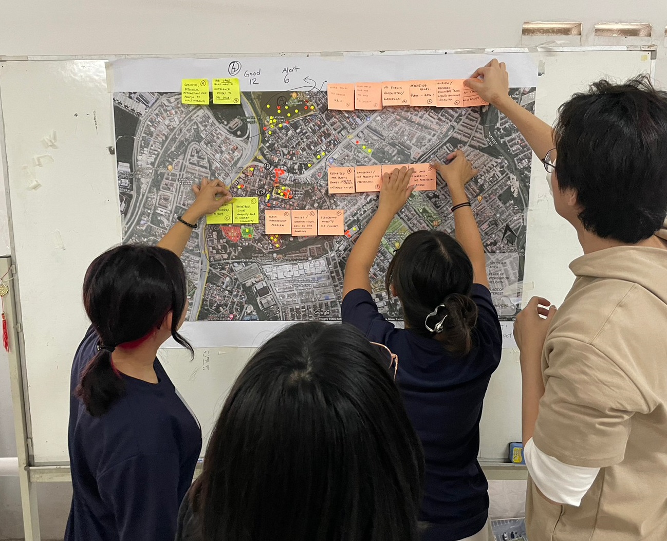師生提出永續城市構想，展現對都市計畫與永續環境的重視。
