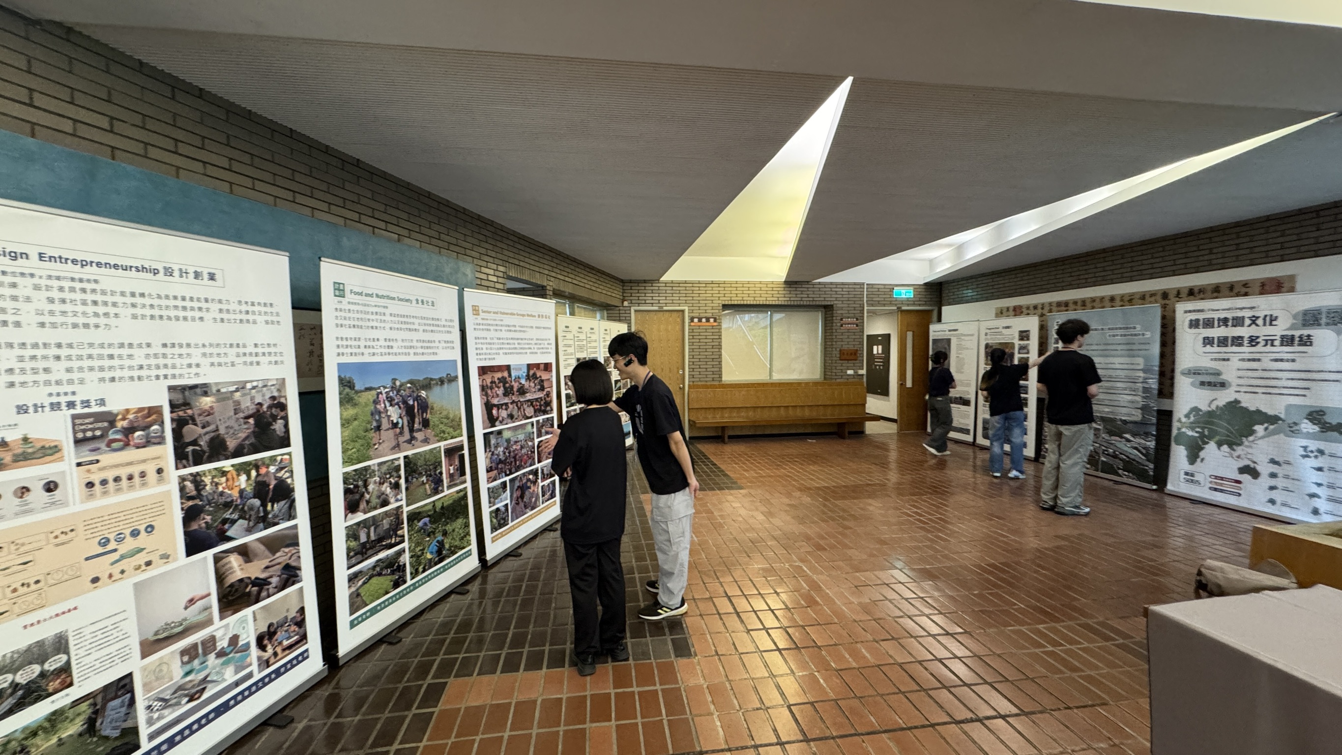 現場同步展出中原大學USR成果，為70週年校慶系列重點活動之一。
