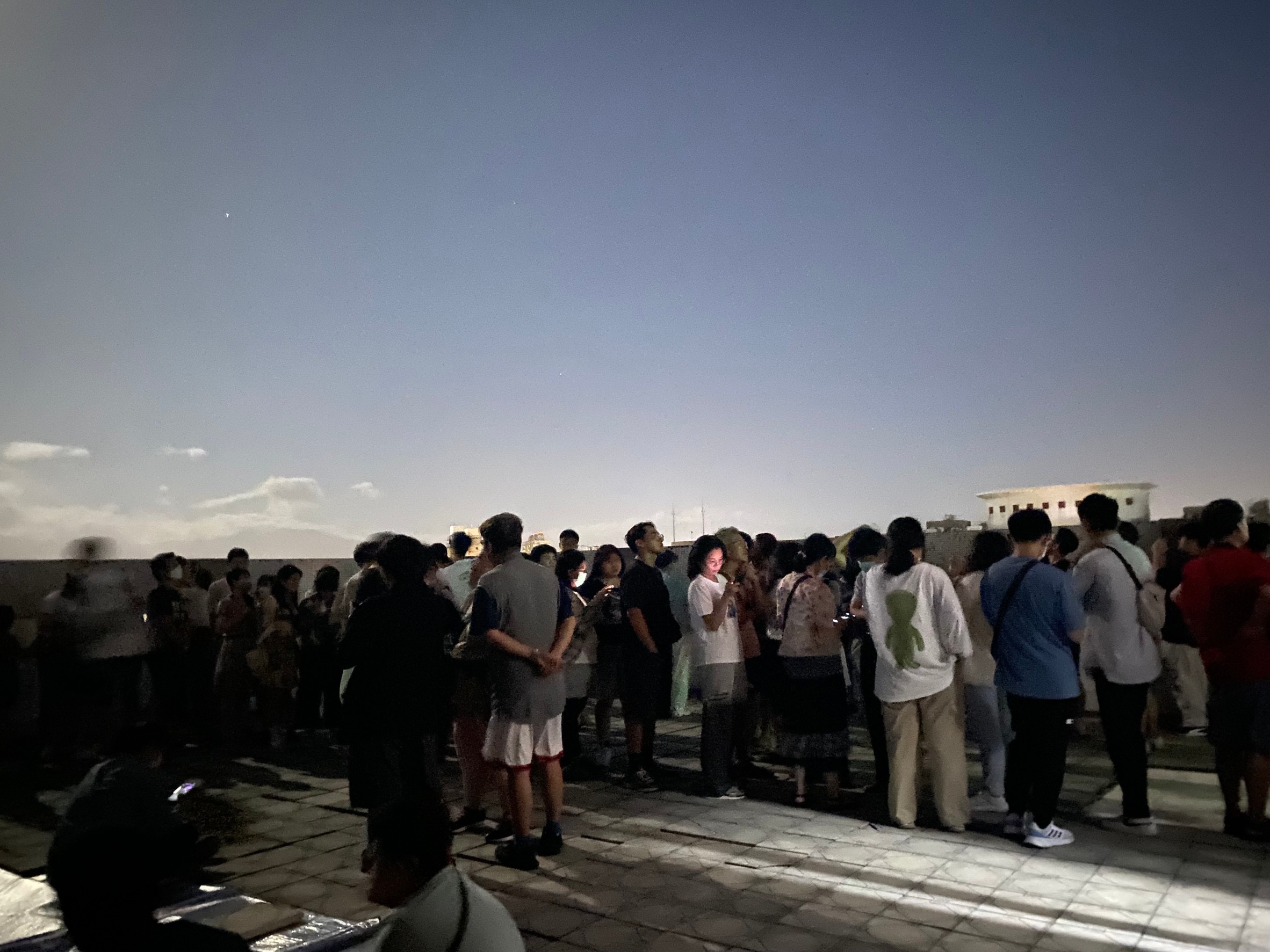 天文台吸引許多民眾熱情參與