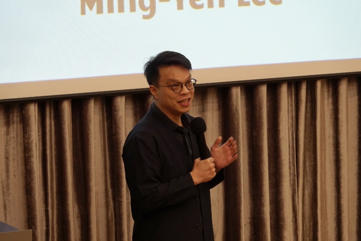 中原大學國際長李明彥強調專業學習與跨文化交流並重的重要性。