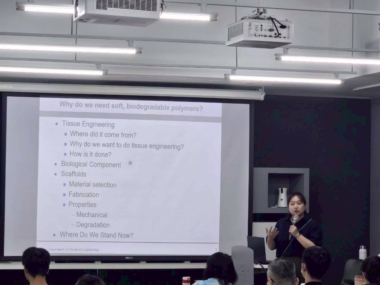 國立清華大學王潔教授剖析軟材料與可降解高分子合成與應用。
