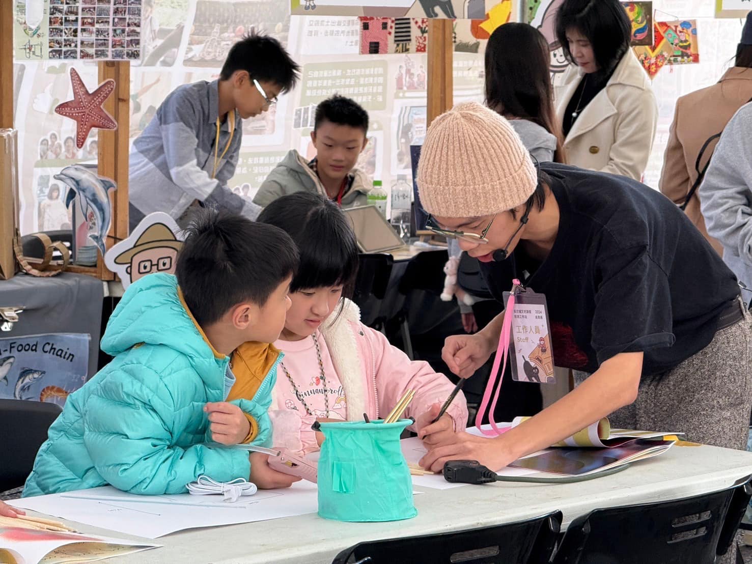創意燈籠手作活動。