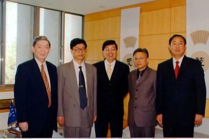 陝師大師長蒞校訪問合照