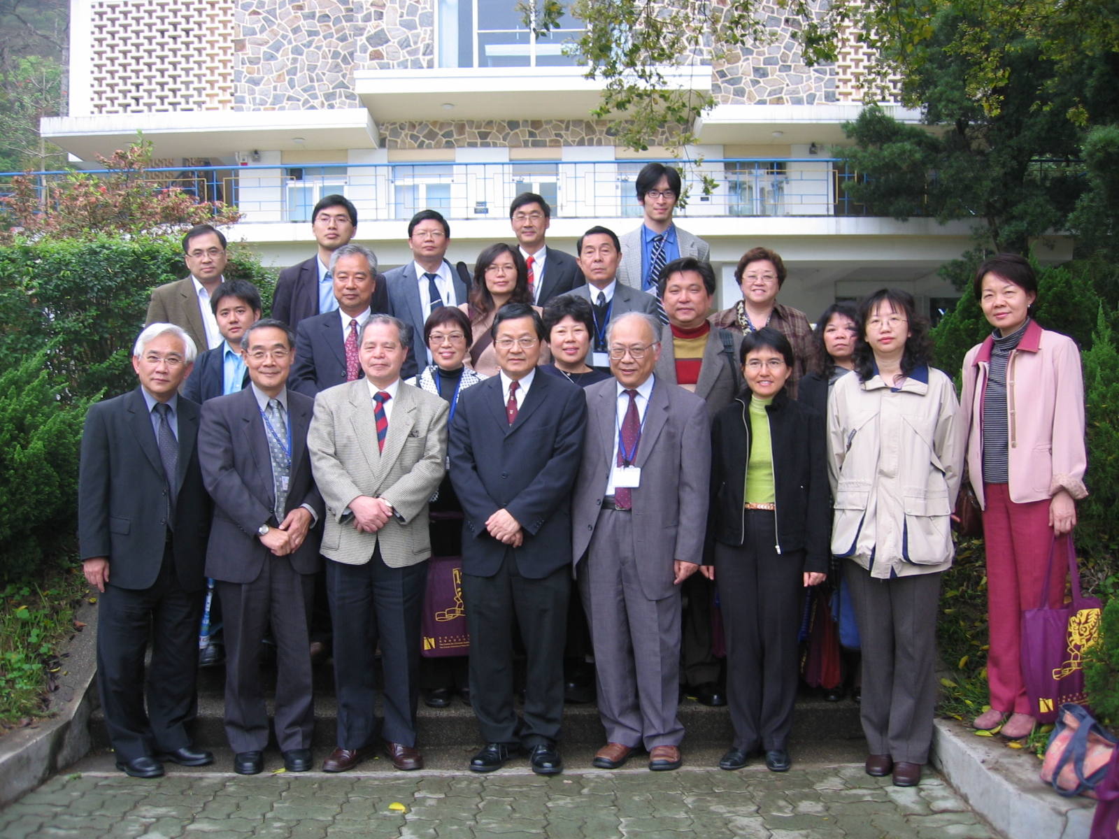 中原大學師長合照