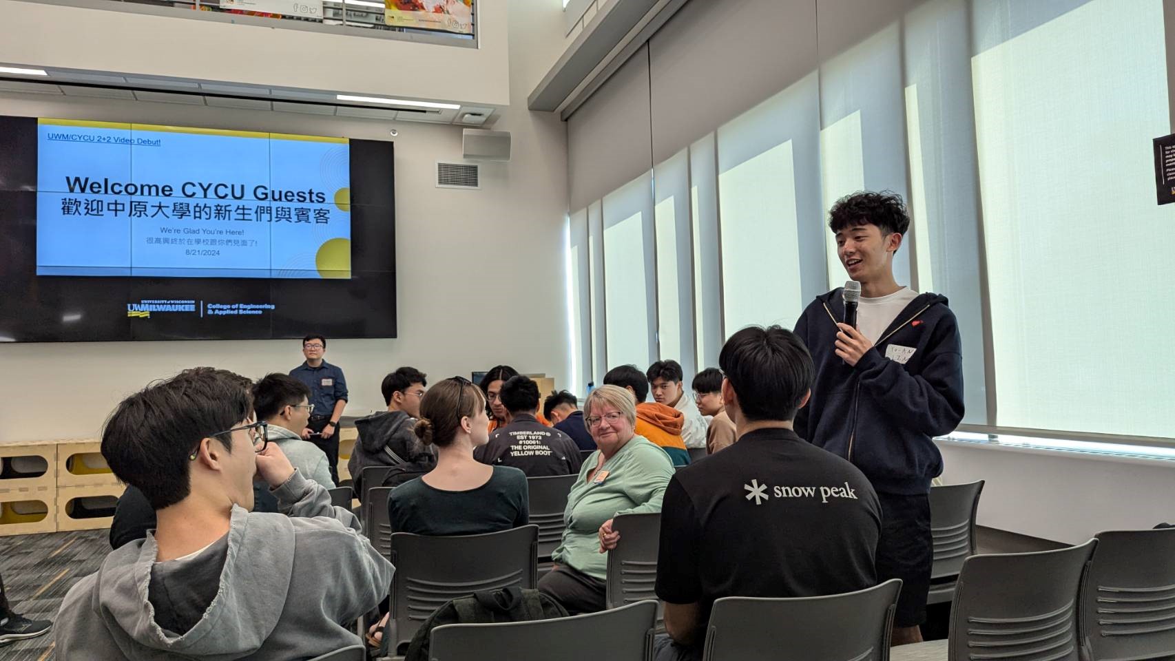 中原大學學生與UWM師生交流