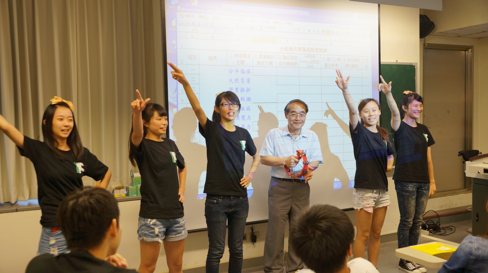 中原學生帶來精彩演出祝賀教師節