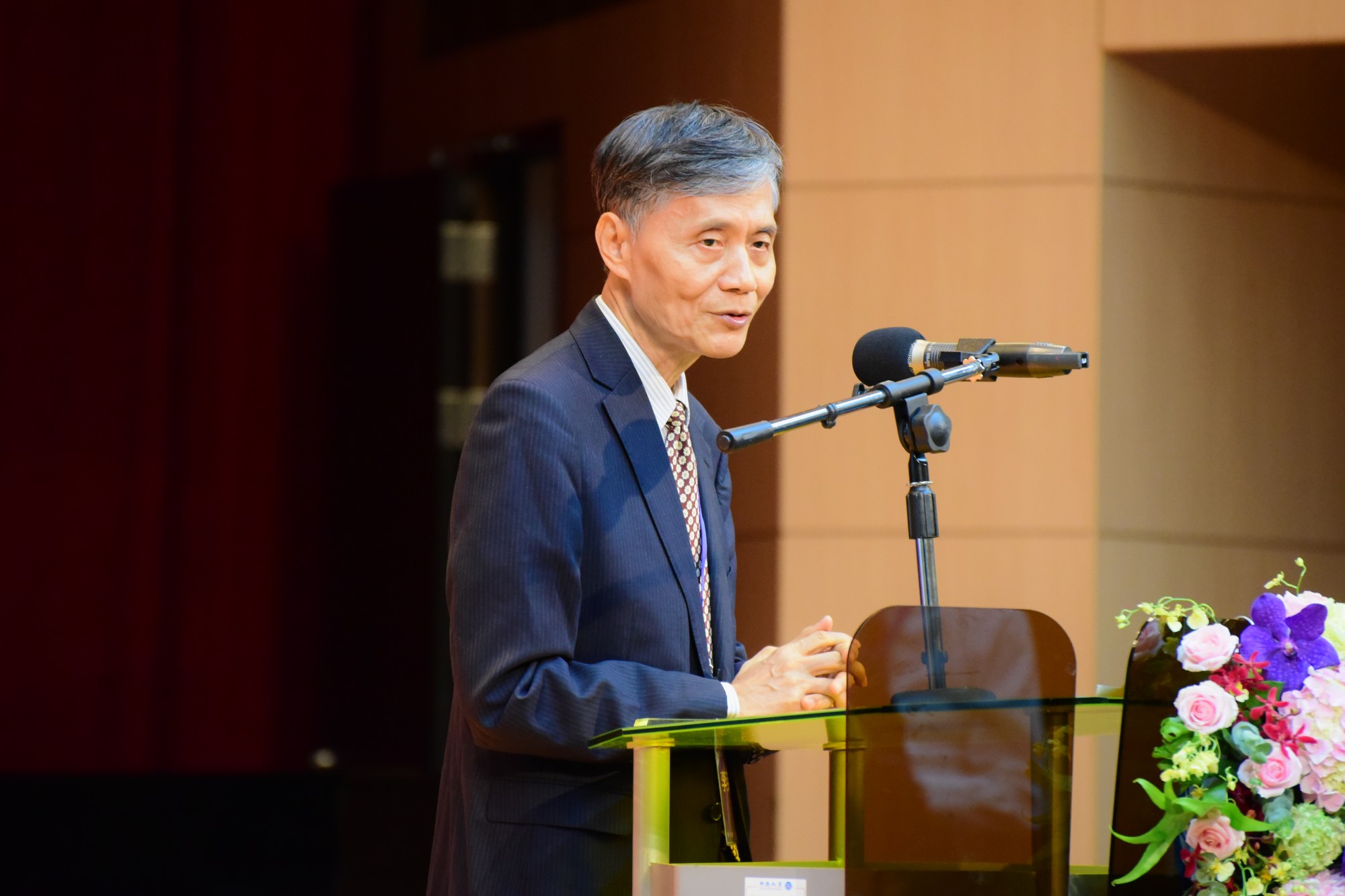 中原大學校長李英明強調「中原70 邁向永續」，未來中原將朝綠色AI量子大學邁進。