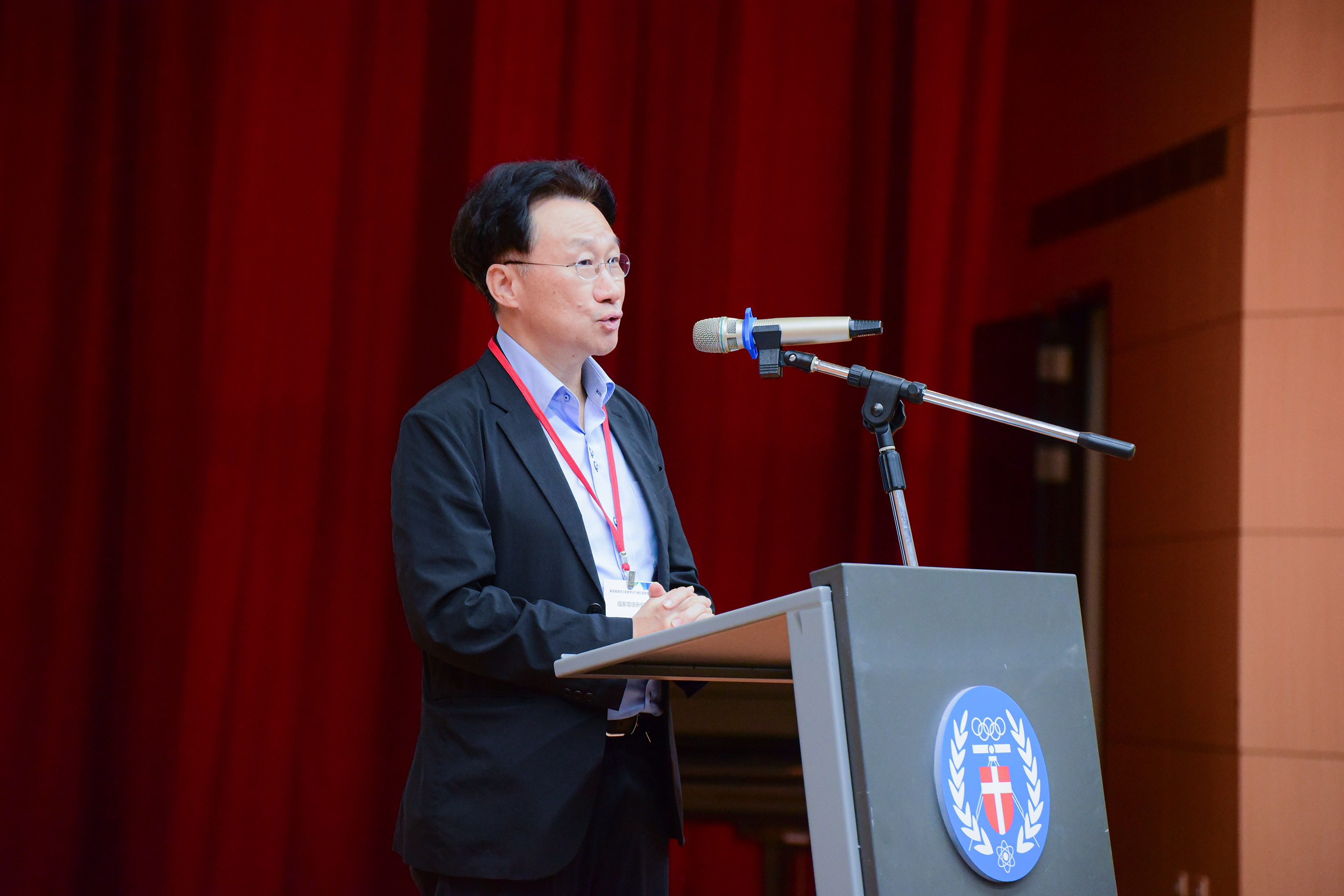 國家環境研究院院長劉宗勇肯定中原大學環工系在產學合作與綠領人才培育上的奉獻與努力。