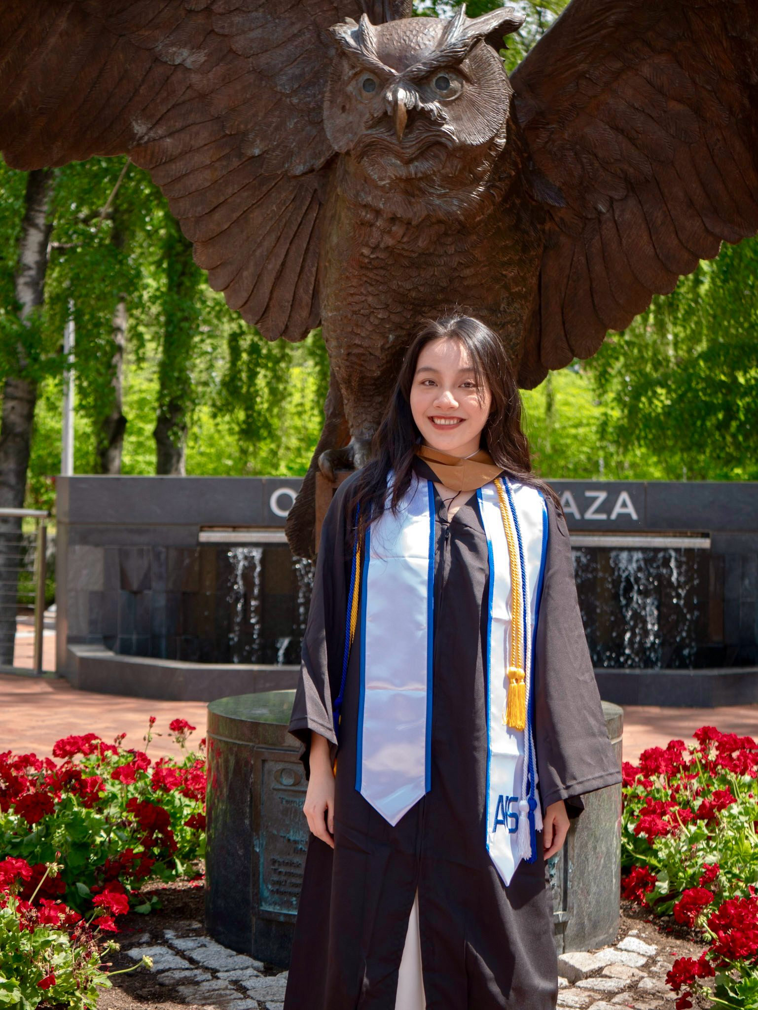 天普商學管理雙學士學位學程校友Ann。