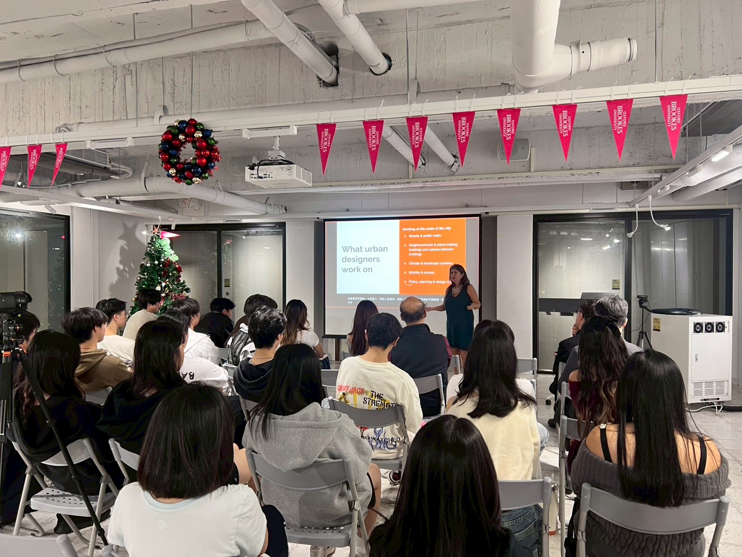 專業講座與國際視野 參與踴躍