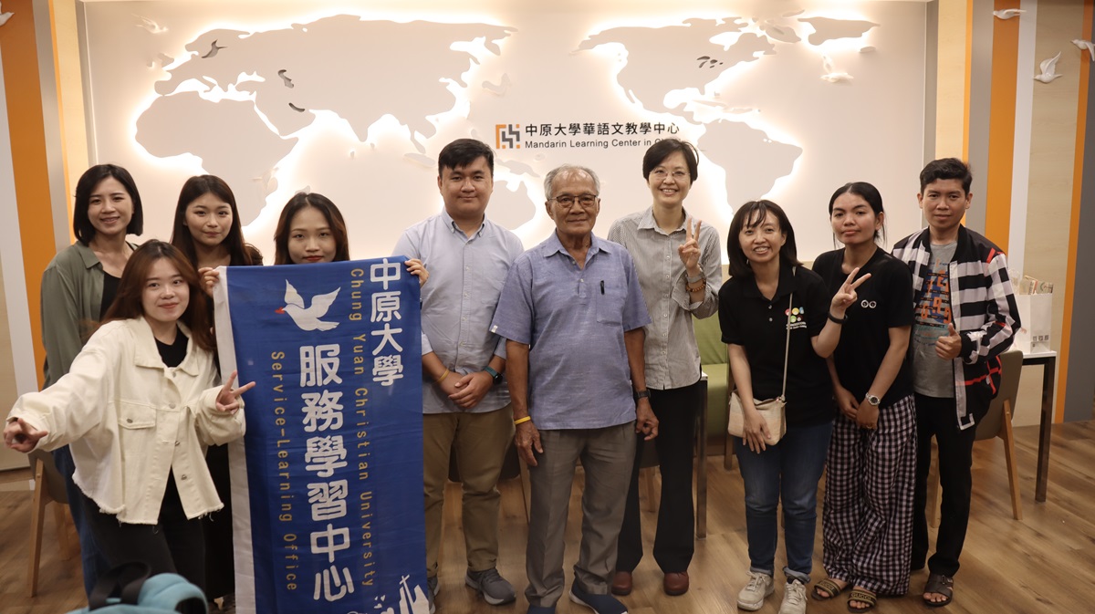 柬埔寨組織參訪中原華語教學中心，進一步了解如何運用科技學習語言。
