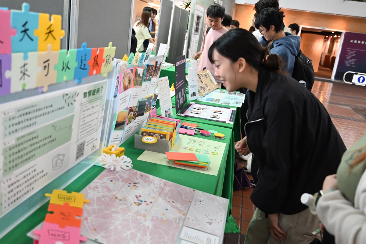 手繪桃園景點地圖與拼圖，介紹好玩的景點和美食旅遊規劃的「桃之夭夭」。