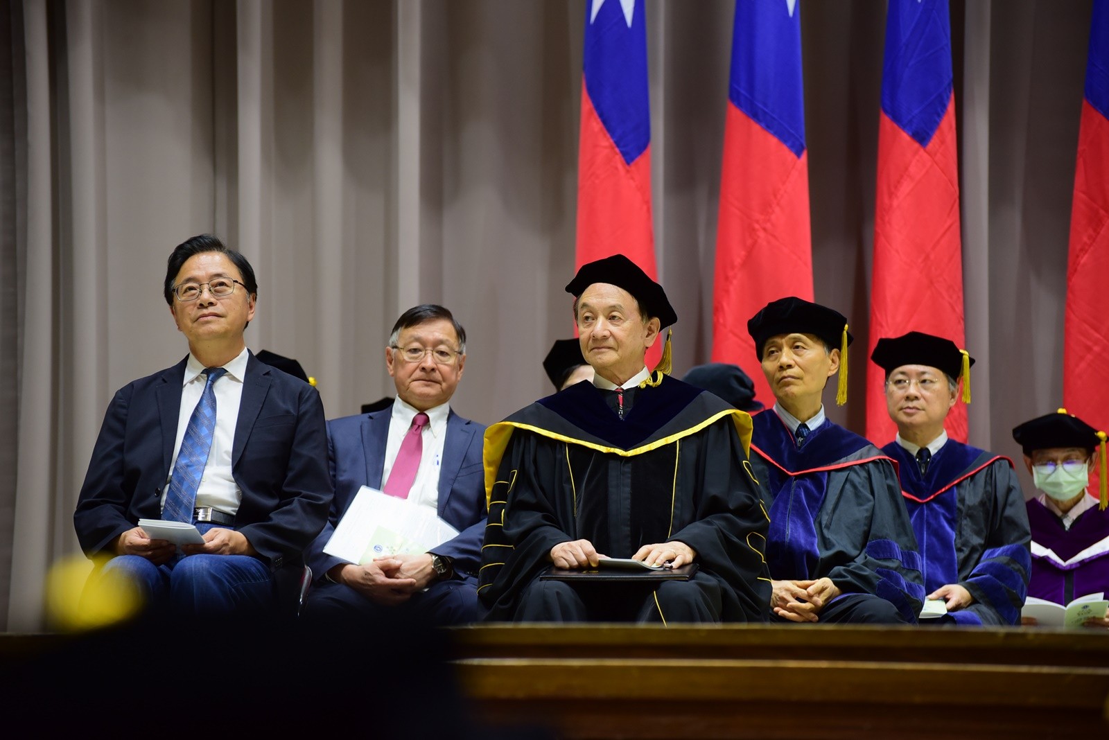 中原大學於6月3日下午三時舉行111學年度畢業典禮，歷經三年多的疫情，迎來實體畢業典禮