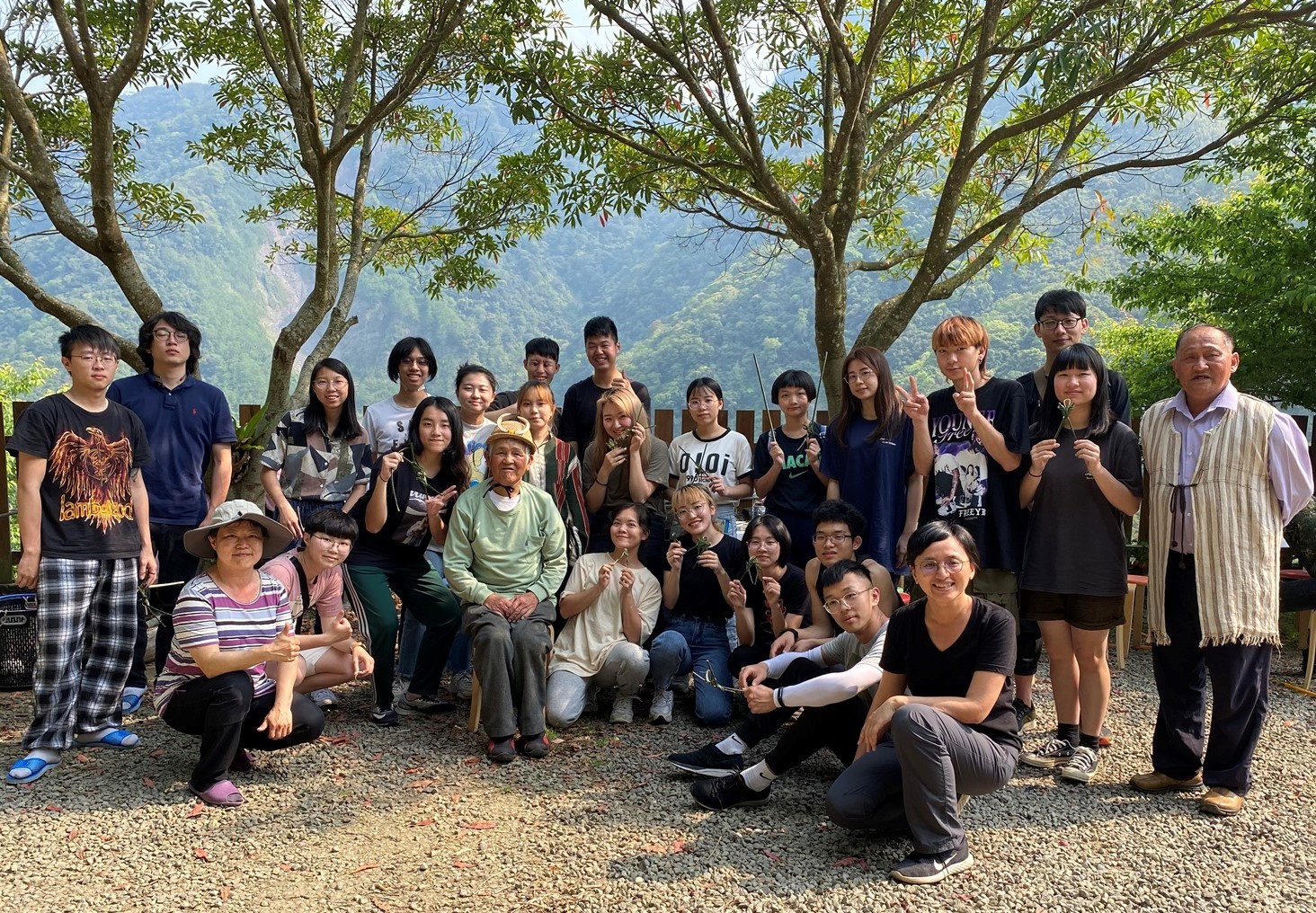 學生除了向原生聚落學習智慧，並將觀察所得與建議反饋給居民，協助地方永續發展。
