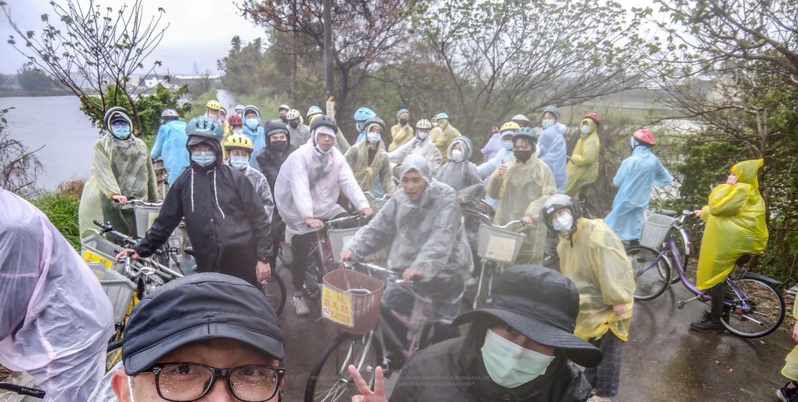 讓同學們印象最深刻的還有學期中的兩次勘查，經歷了雨天及晴天不同樣貌。
