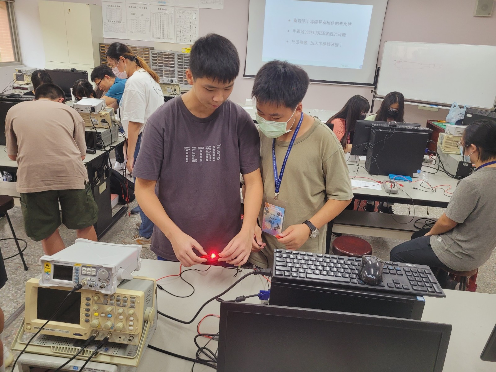 參與學生吸引來自桃園各地區學子報名參加，其中不乏來自多所明星學校