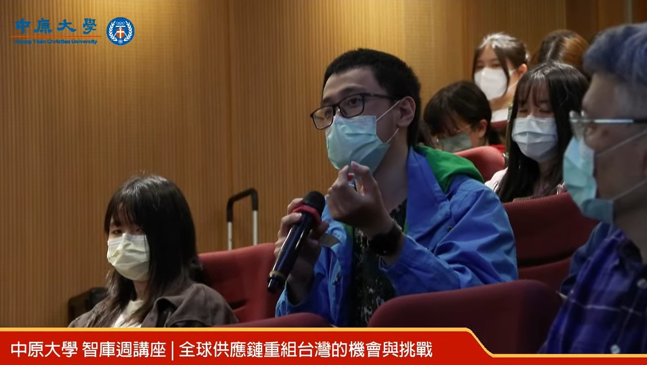 陳信宏指出，臺灣需要建立新的供應鏈鏈結，以促成臺灣出口商品結構與市場結構的轉型。