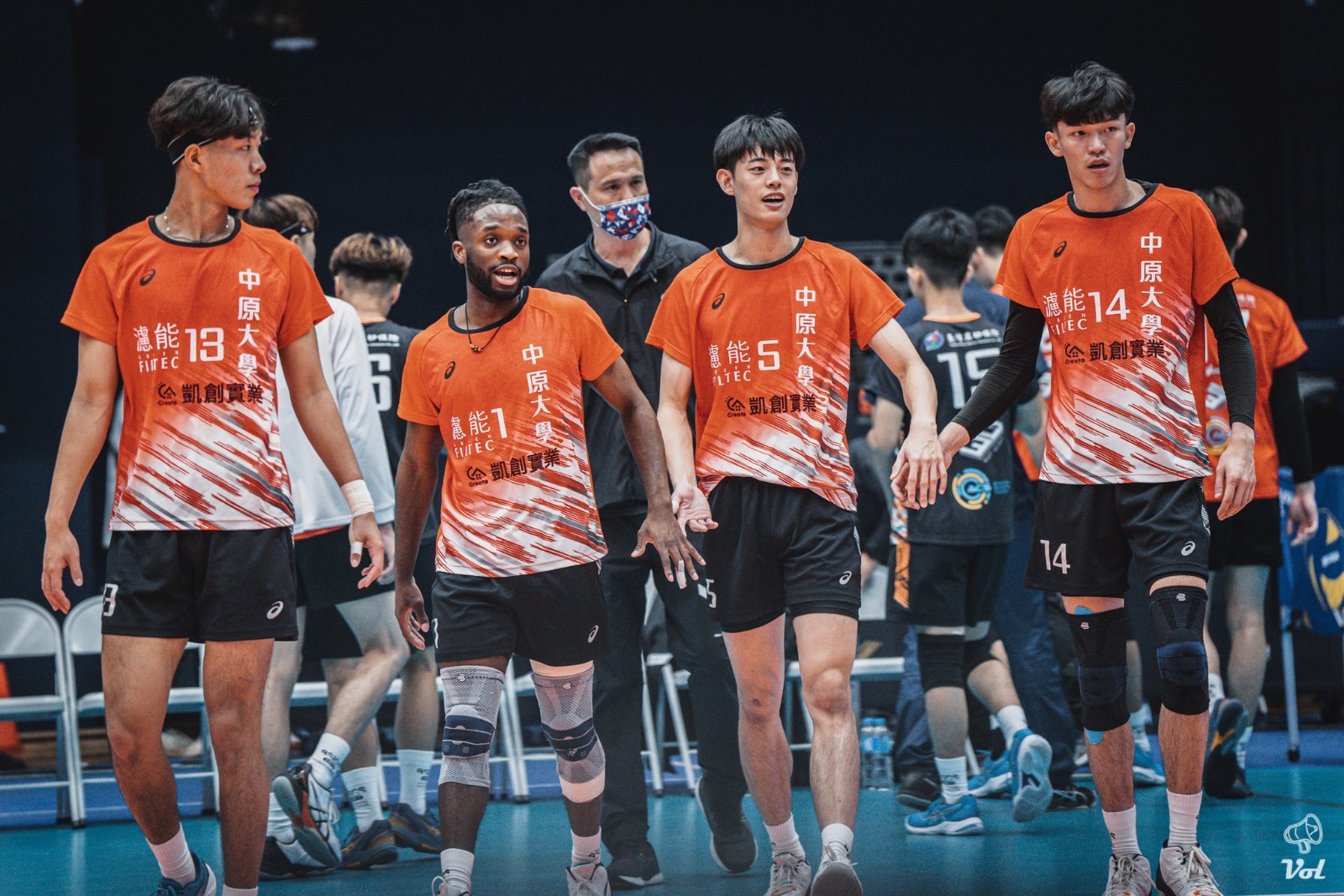 日的四強賽對上彰化師大，中原大學於三局開賽時即打出領先優勢，並以靈活多變的進攻保持得分。