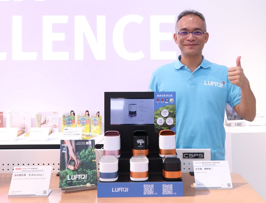 張中星表示，很開心再次回到中原大學，透過母校育成中心的輔導能量，媒合許多合作商機及品牌曝光的機會