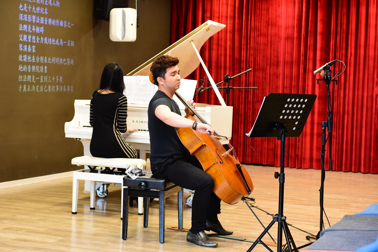 中原大學為培養學生藝文涵養，每週舉辦兩場免費音樂會，邀請國家級音樂家蒞校表演