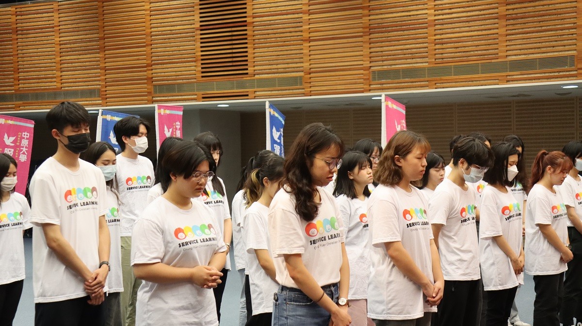除了海外服務，中原大學種籽團深耕在地多年，關懷桃園新住民子女及弱勢孩童
