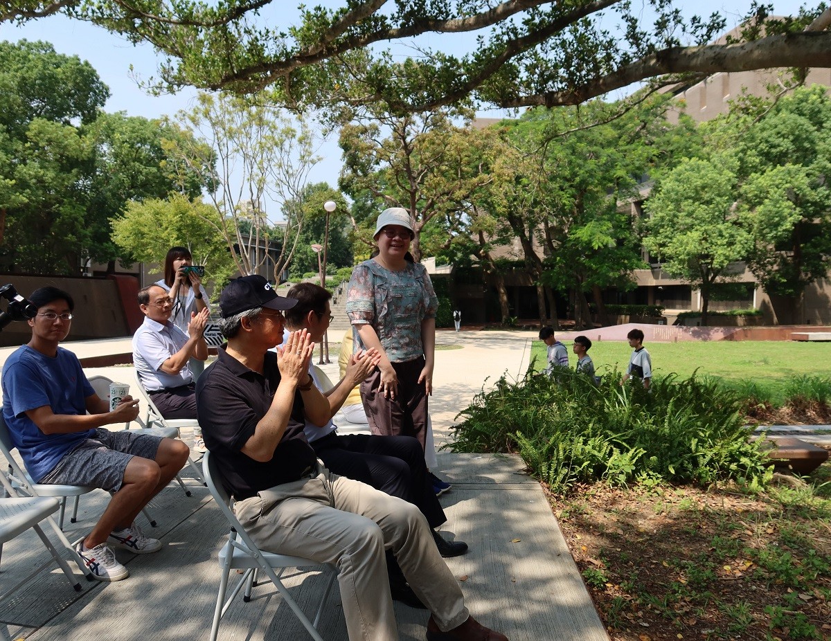 永續長王玉純表示，依據教育部永續校園之四大構面，中原大學陸續建構並推動永續發展校園綠色衡量指標，完整盤查推動成果。